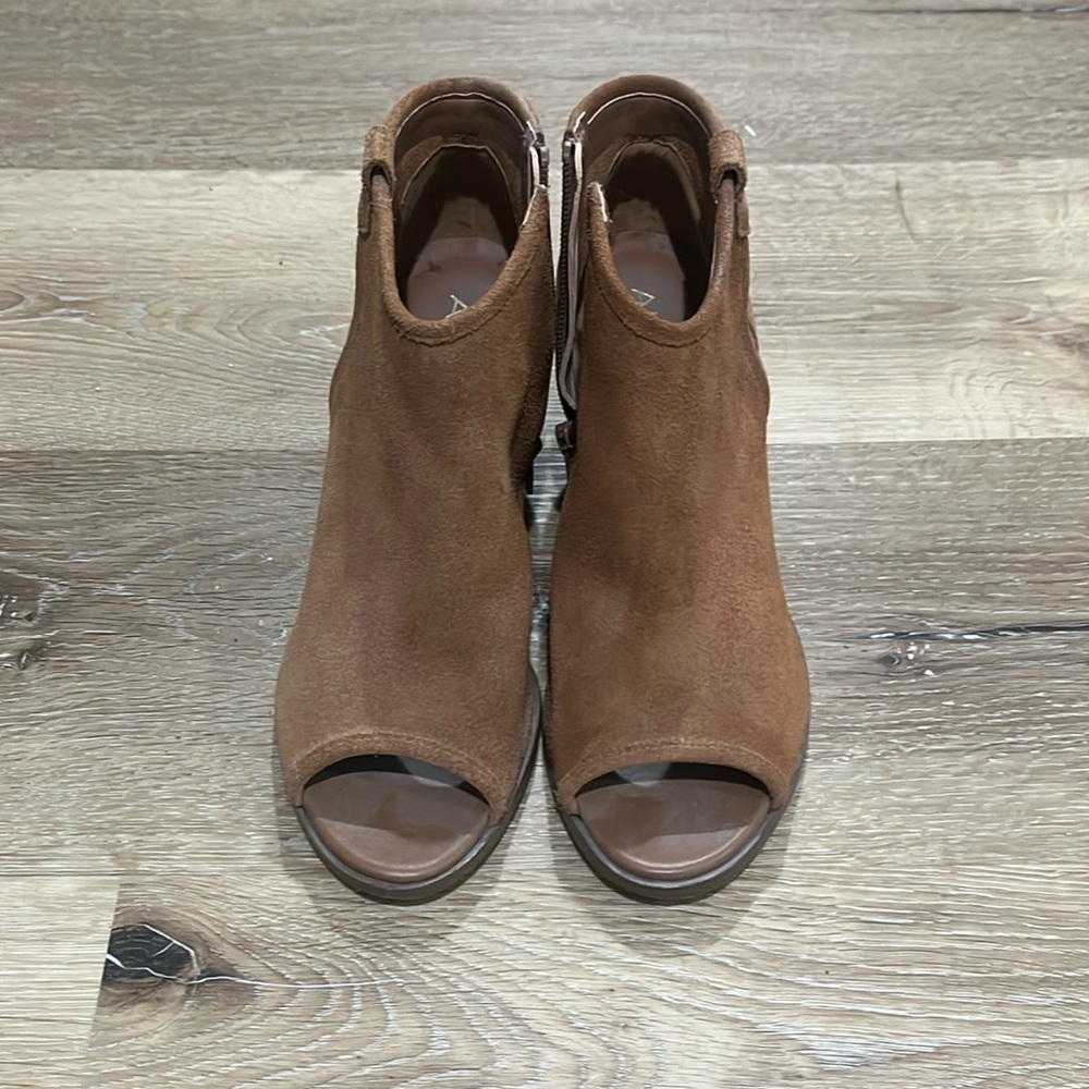 ALDO women’s open toe booties - size 7.5